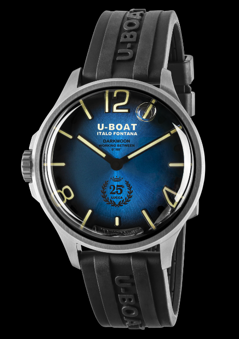 U-Boat DARKMOON 25° SS BLUE SOLEIL Replica Watch 2029